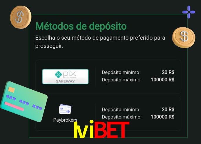 O cassino Ivibet oferece uma grande variedade de métodos de pagamento